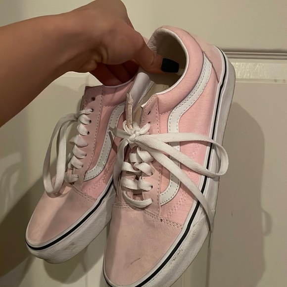 Pink vans size 8 - Picture 1 of 2